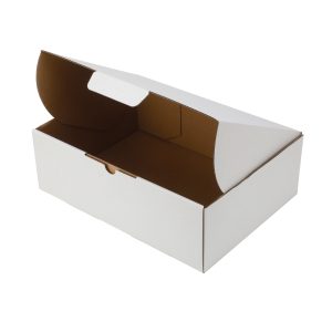 100pcs 310 x 225 x 102mm Diecut Mailing Box White