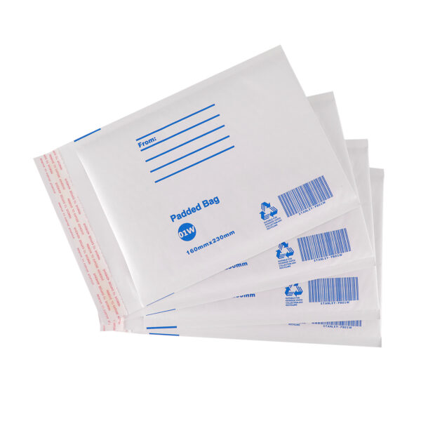 200pcs 160mm x 230mm Bubble Padded Mailer Envelope