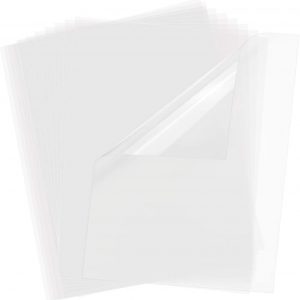 50pcs A4 Transparent Sticker Labels Self Adhesive