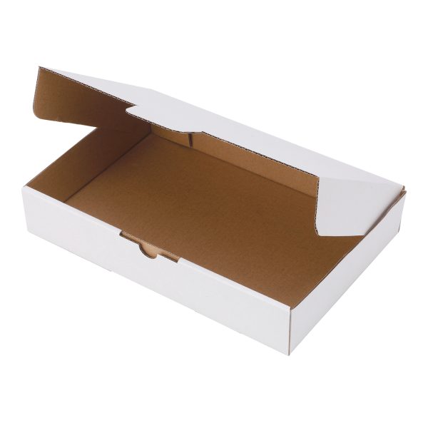 200pcs 220 x 145 x 35mm Diecut Mailing box White