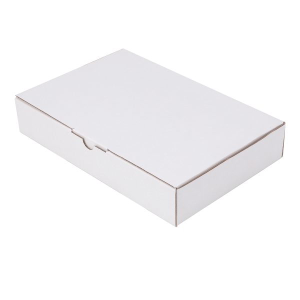 200pcs 220 x 145 x 35mm Diecut Mailing box White