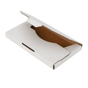 200pcs 180 x 100 x 16mm Diecut Flat Mailing Box White