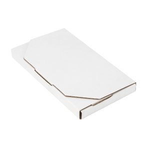 200pcs 180 x 100 x 16mm Diecut Flat Mailing Box White