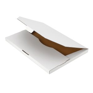 100pcs 310 x 220 x 16mm Diecut Flat Mailing Box White