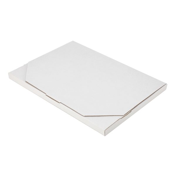 100pcs 310 x 220 x 16mm Diecut Flat Mailing Box White