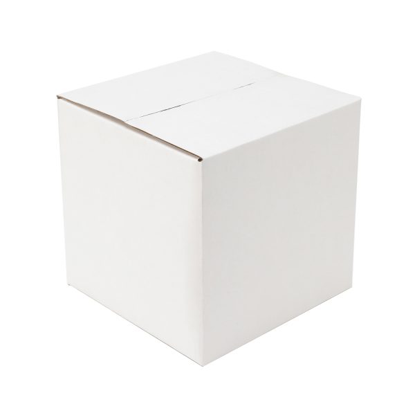 Regular Slotted 120 x 120 x 120mm Mailing Box White 100pcs