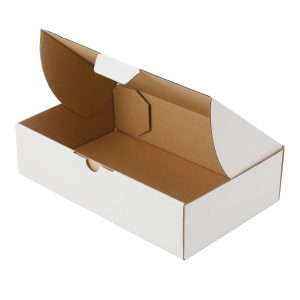 100pcs 240 x 150 x 60mm Diecut Mailing Box White