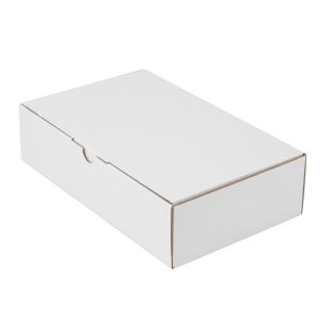 100pcs 240 x 150 x 60mm Diecut Mailing Box White