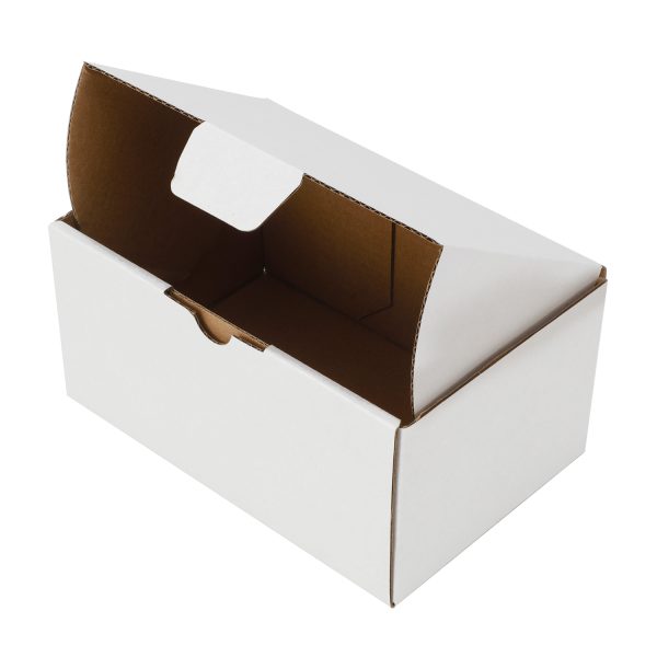 100pcs 125 x 100 x 75mm Diecut Mailing Box White