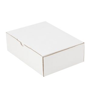 100pcs 175 x 130 x 55mm Diecut Mailing Box White