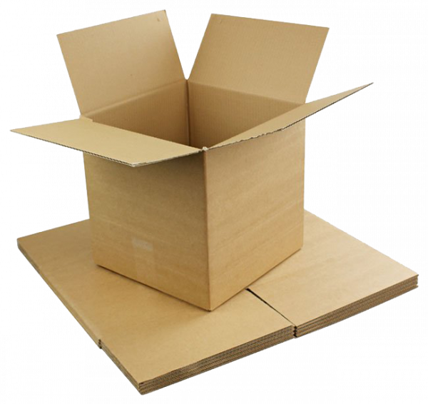 25pcs Regular Slotted 250 x 250 x 250mm Mailing Box Brown