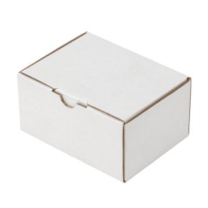 100pcs 100 x 75 x 50mm Diecut Mailing Box White