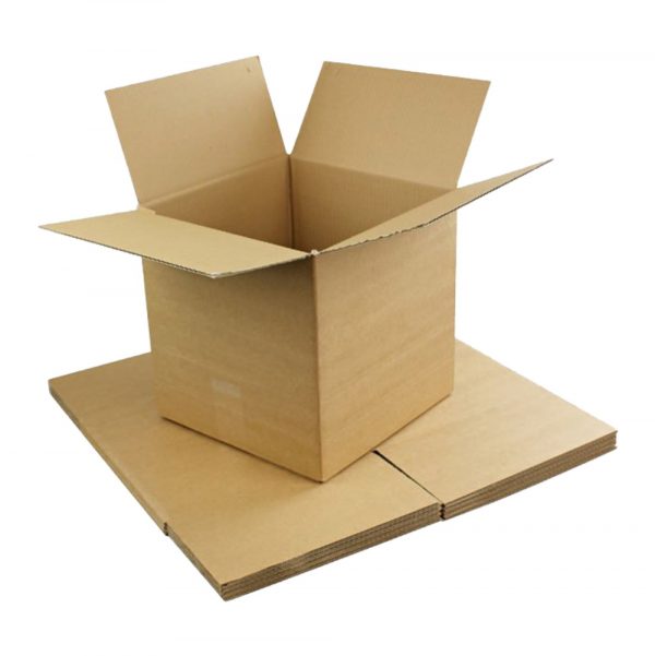 900pcs Heavy Duty 200 x 200 x 200mm Brown Mailing Box