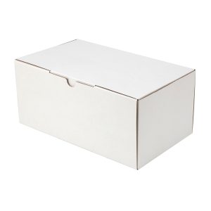 100pcs Diecut 270 x 160 x 120mm Mailing Box White