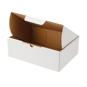 100pcs Diecut 270 x 200 x 95mm Mailing Box White