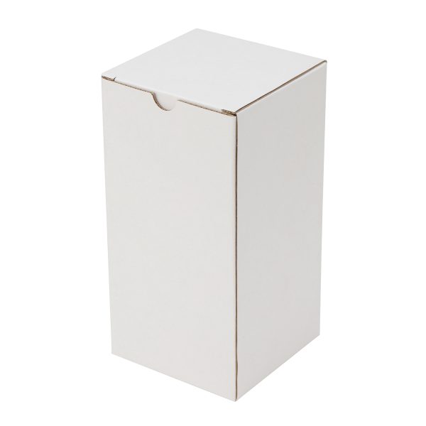 100pcs 100 x 100 x 200mm Candle Mailing Box White