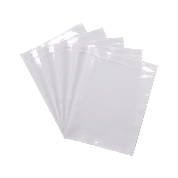 500pcs 175mm x 230mm Invoice Enclosed Sticker Pouch Doculopes Plain