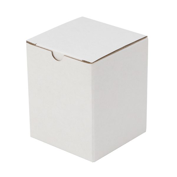 100pcs 80 x 80 x 100mm Candle Mailing Box White