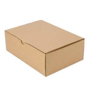 100pcs 220 x 160 x 77mm Diecut Mailing Box Brown Heavy Duty