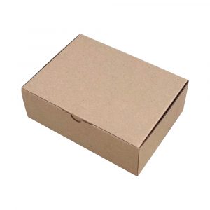 100pcs 220 x 160 x 100mm Diecut Mailing Box Brown Heavy Duty