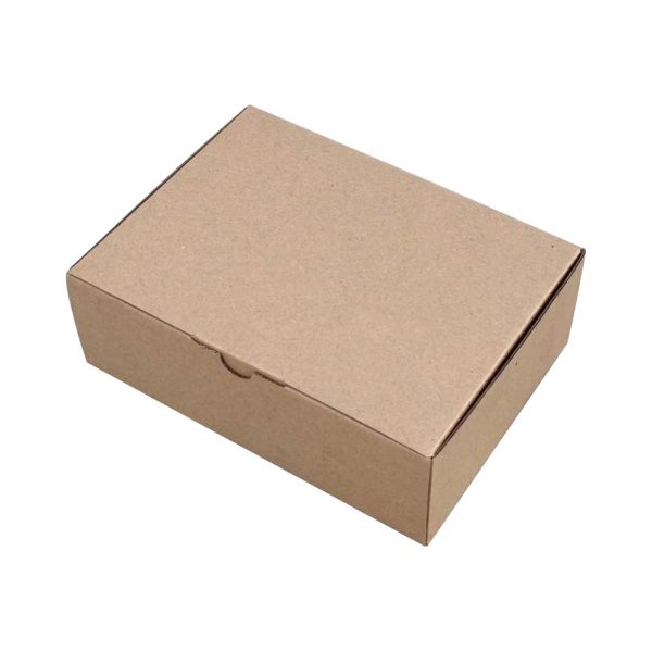 100pcs 220 x 160 x 100mm Diecut Mailing Box Brown Heavy Duty