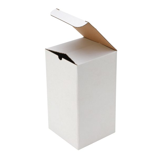 100pcs 120 x 120 x 220mm Candle Mailing Box White