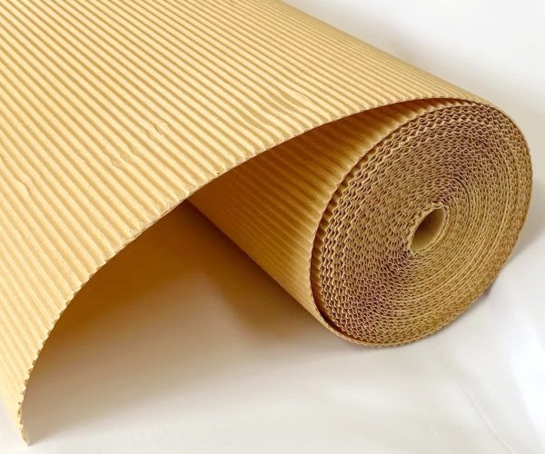 Corrugated Board Paper Roll 500MM X 5M Natural