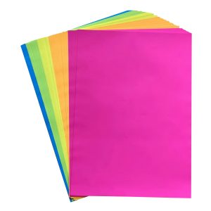 A4 Office Paper 75GSM 100 Sheets Fluro Assorted