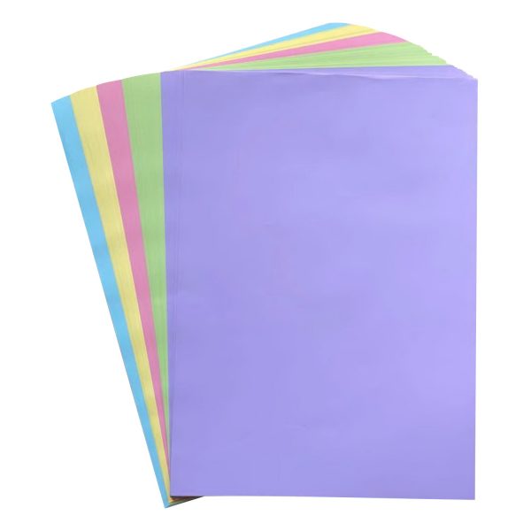 A3 Office Paper 80GSM 100 Sheets Pastel Assorted