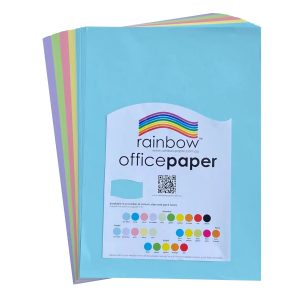 A3 Office Paper 80GSM 100 Sheets Pastel Assorted