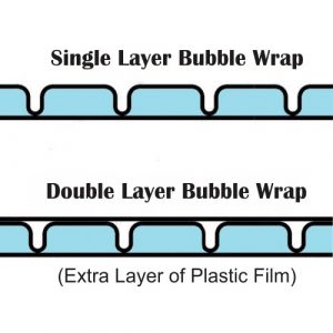 Double Layer 500mm x 100m Bubble Wrap Heavy Duty