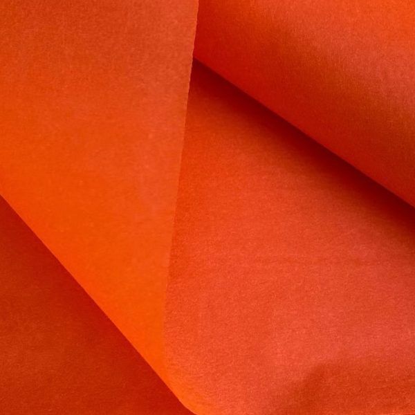 500 Sheets Acid Free Tissue Paper 500x750mm 17gsm Burnt Orange