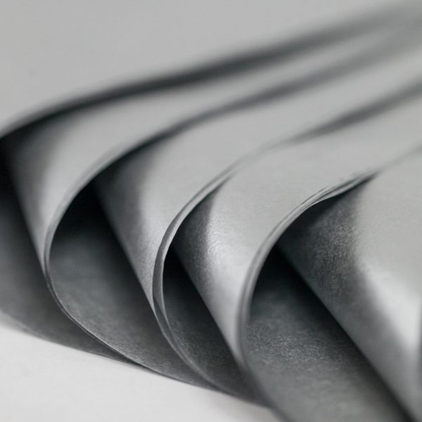 100 Sheets Metallic Silver Acid Free Tissue Paper 500x750mm 18gsm