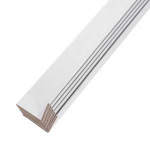 Cardboard Corner Pallet edge Protectors 50x50x1000mm 25pcs/pack White