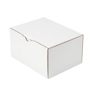 100pcs 175 x 135 x 95mm Diecut Mailing Box White