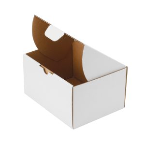 100pcs 175 x 135 x 95mm Diecut Mailing Box White