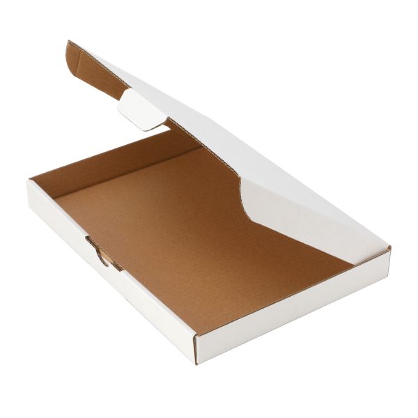 100pcs 220 x 160 x 25mm Diecut Mailing Box White