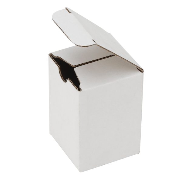 100pcs 55 x 55 x 80mm Candle Mailing Box White