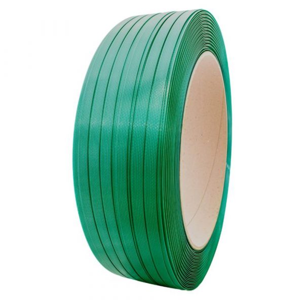 Pet Strapping Green Embossed 16mm x 0.9mm x 1100m