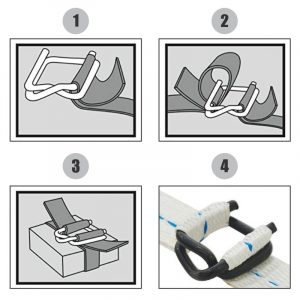 Poly Wire Woven Buckles 16mm Heavy Duty 500pcs per Box