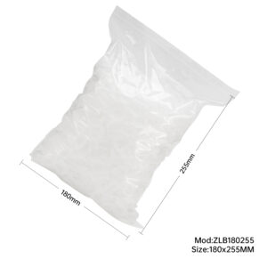 1000pcs 180mm x 255mm Resealable Ziplock Plastic Bags