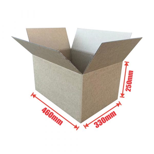 25pcs 460 x 330 x 250mm Regular Slotted Mailing Box