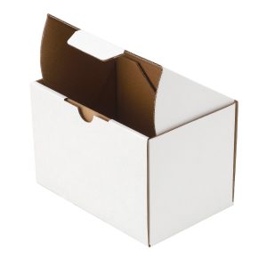 100pcs 150 X 100 X 100mm Diecut Mailing Box White