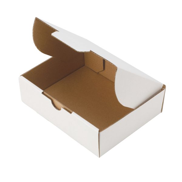 100pcs 150 X 120 X 45mm Diecut Mailing Box White