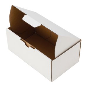 100pcs 180 X 110 X 80mm Diecut Mailing Box White