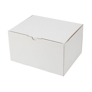 100pcs 230 X 180 X 130mm Diecut Mailing Box White