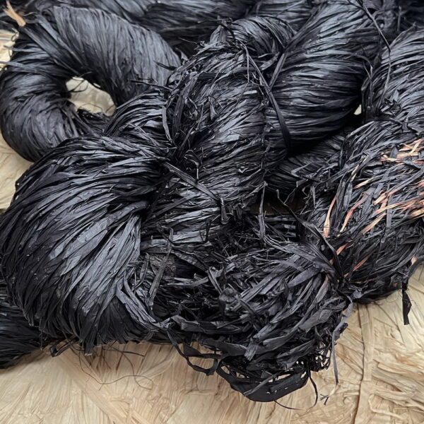 Raffia Hank BLACK 250G