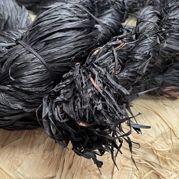 Raffia Hank BLACK 250G