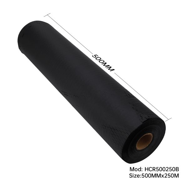 Honeycomb Protective Paper Wrap Roll 500mmx250m Black