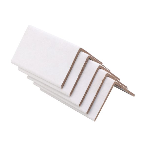 Cardboard Strapping Corner Protectors Guards 60x60x100mm 400pcs/pack White